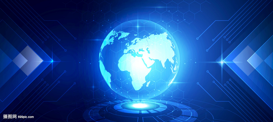 數字脈絡 科技地球上的藍色信息技術浪潮